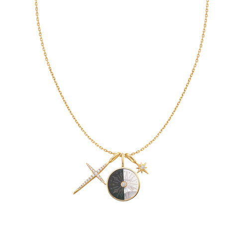 Pop Charms Dancing Star Necklace Set 2